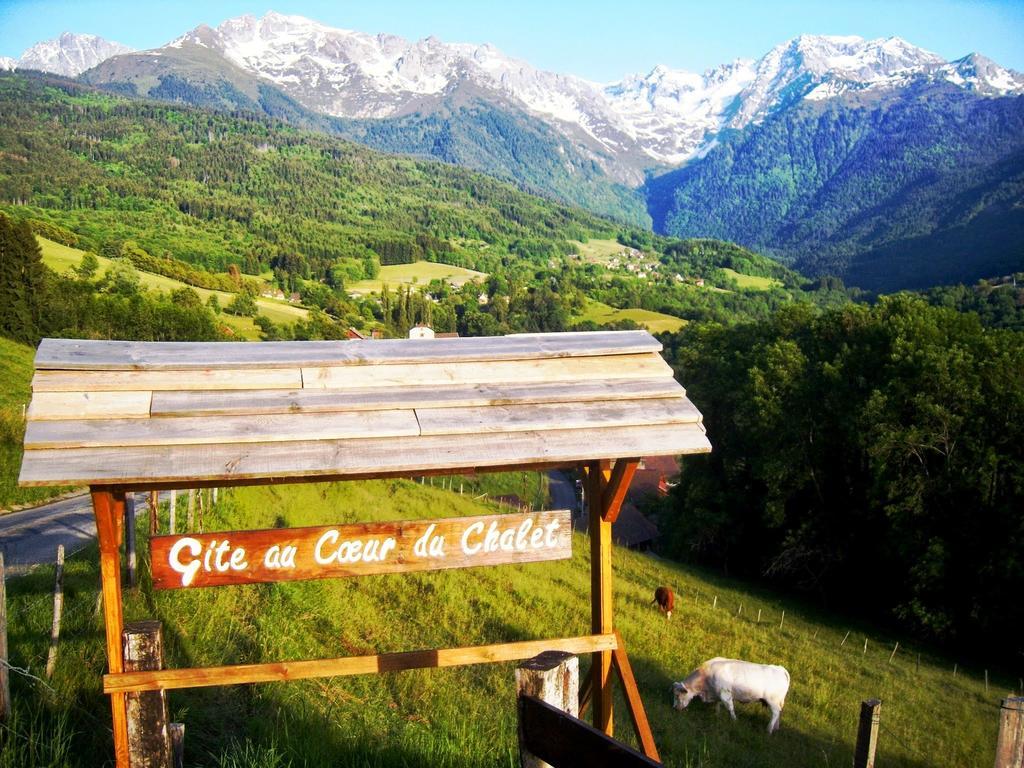 Gite Au Coeur Du Chalet En Belledonne Vers Prapoutel Les 7 Laux Sainte-Agnès Стая снимка