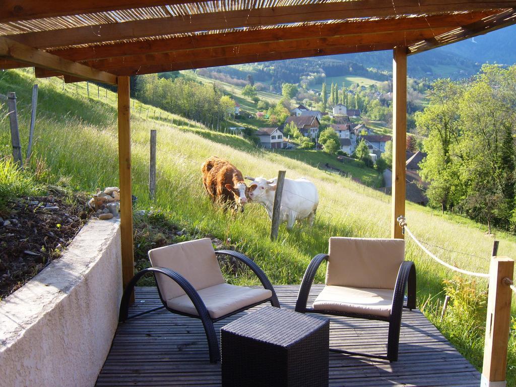 Gite Au Coeur Du Chalet En Belledonne Vers Prapoutel Les 7 Laux Sainte-Agnès Стая снимка